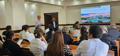 Andres Balcazar conducting a capacity-building training Andres Balcazar conducting a capacity-building training