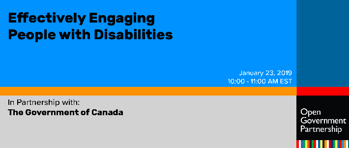 Effectively Engaging People with Disabilities